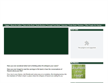 Tablet Screenshot of carvingsinhispalm.com
